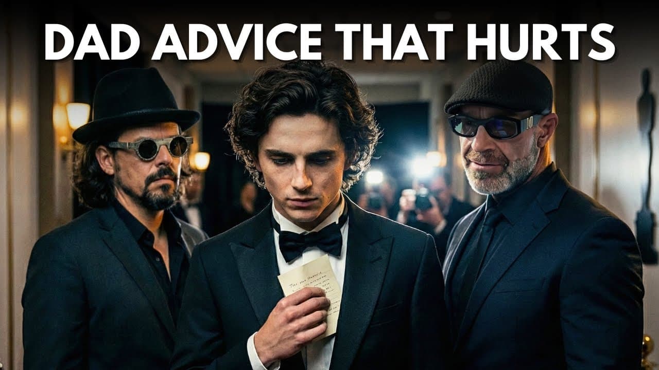 Timothée Chalamet’s Dad’s Rule: “You Don’t Deserve Anything”