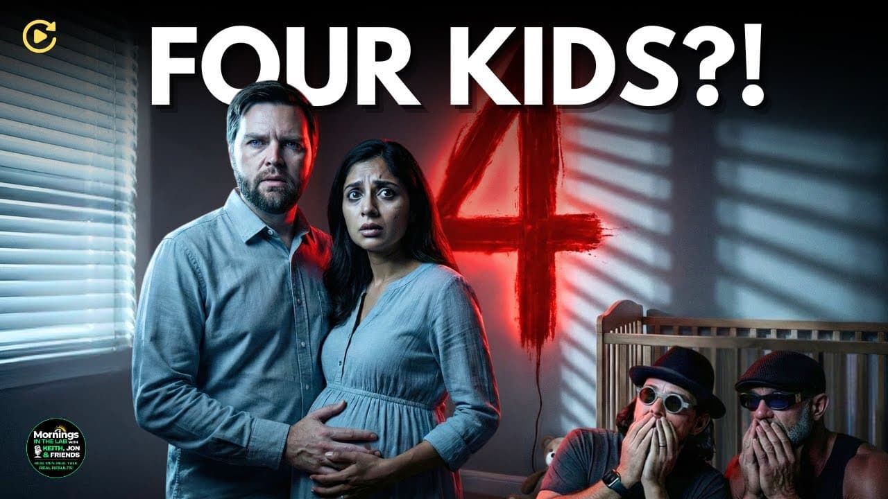 Usha Vance is Pregnant (Why Men Are Terrified of Number 4) 📱