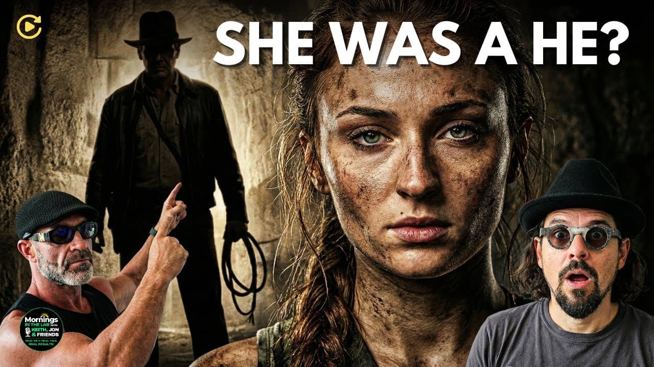 Tomb Raider Was Supposed to Be a MAN. (Why Sophie Turner Matters) 📱
