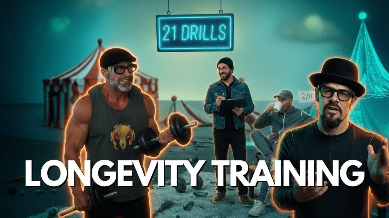 21 Drills to Live a Longer Life | Longevity Training for Men on Mornings in the Lab